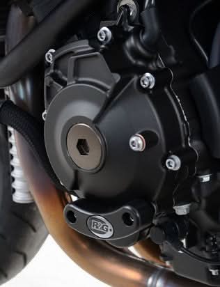 SLIDERY SILNIKA RG RACING YAMAHA MT-10, LEWA STRONA BLACK 1