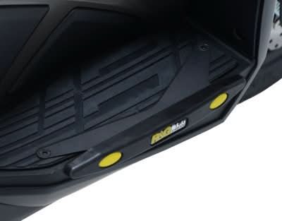 SLIDERY PODESTU DO SKUTERA RG RACING KAWASAKI J300 BLACK 3