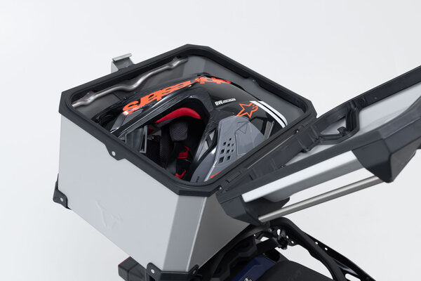 ZESTAW KUFRA CENTRALNEGO TRAX ADV SW-MOTECH SUZUKI GSX-S1000GX (23-) SILVER 5