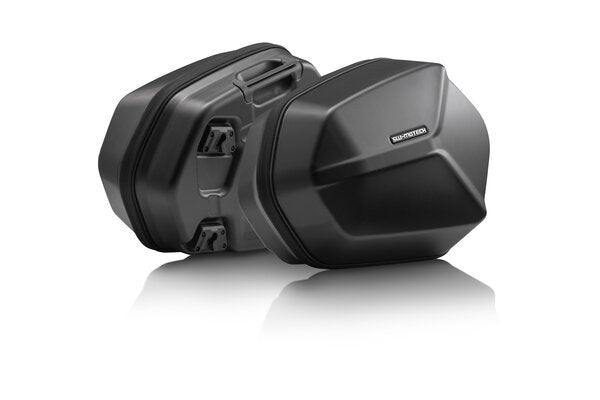 ZESTAW KUFRÓW BOCZNYCH AERO ABS I STELAŻY SW-MOTECH CFMOTO 450MT (23-) 2X25L 1