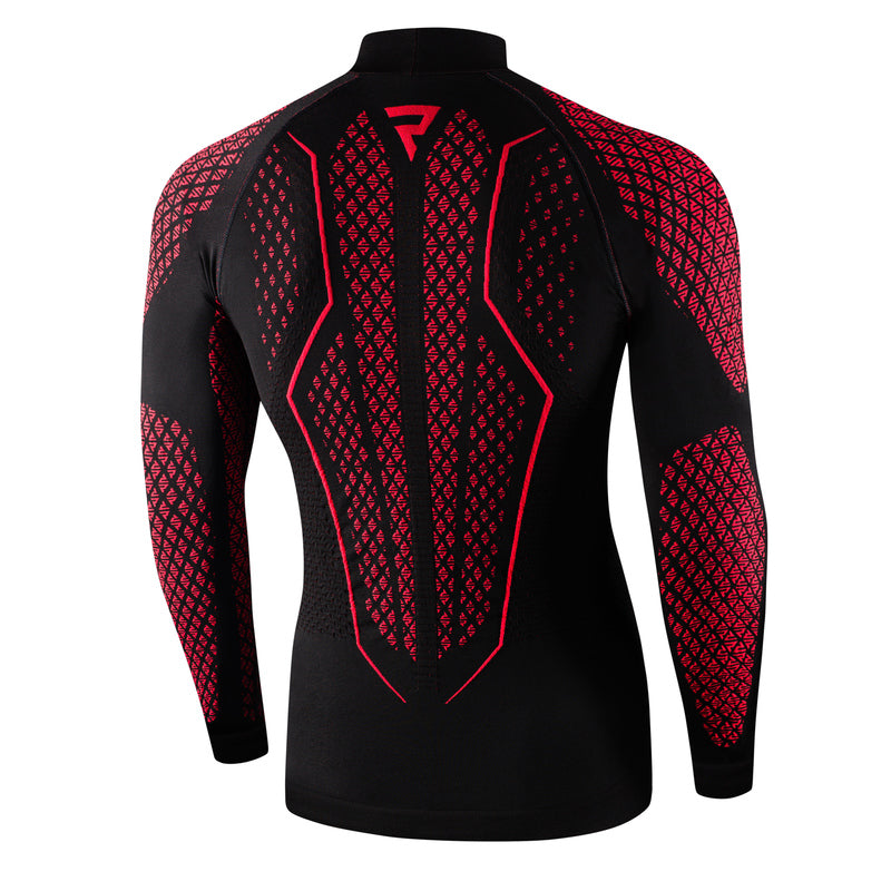 Koszulka termoaktywna z długim rękawem Rebelhorn Therm 2 Black Red 3 225575_ZAL418472.jpg