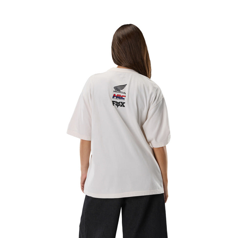 T-Shirt FOX Honda Midweight Off White 13 360620_ZAL917436.jpg