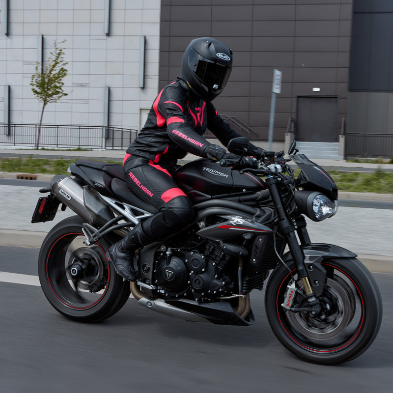 Kurtka motocyklowa skórzana damska Rebelhorn Rebel Pink Black 30 290230_ZAL676451.jpg