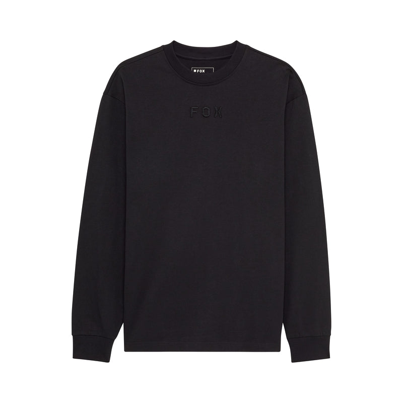 Koszulka Z Długim Rękawem Fox Wordmark Oversized Black 1 339327_ZAL816558.jpg