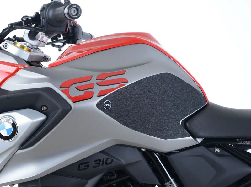 NAKLEJKA NA BAK TANKPAD ANTYPOŚLIZGOWY 2 CZĘŚCI RG RACING BMW G310GS CLEAR 3