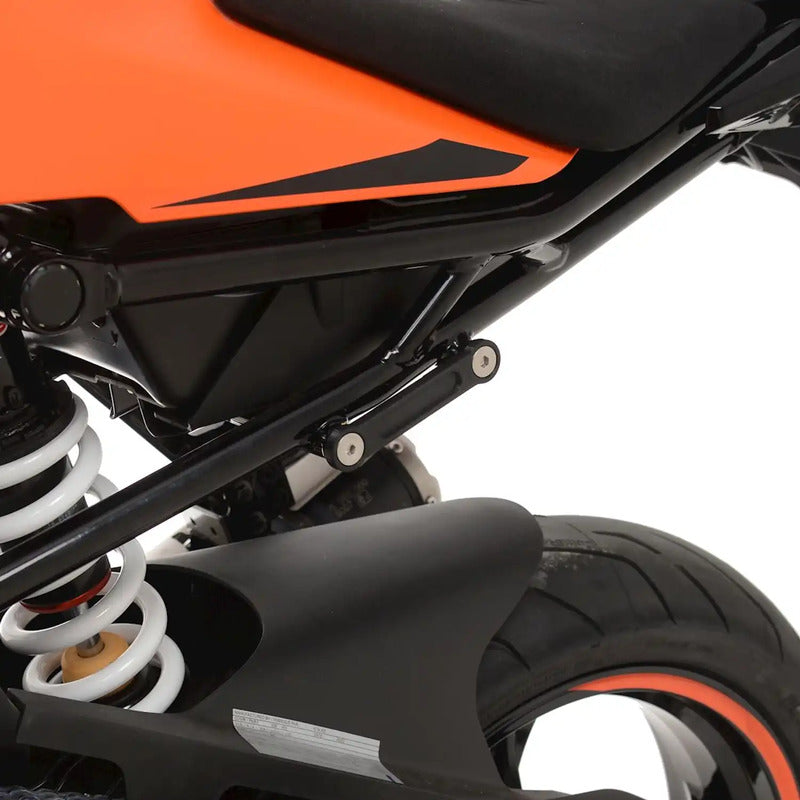 MOCOWANIE WYDECHU + ZAŚLEPKA PODNÓŻKA RG RACING KTM RC390/125 22- BLACK 3