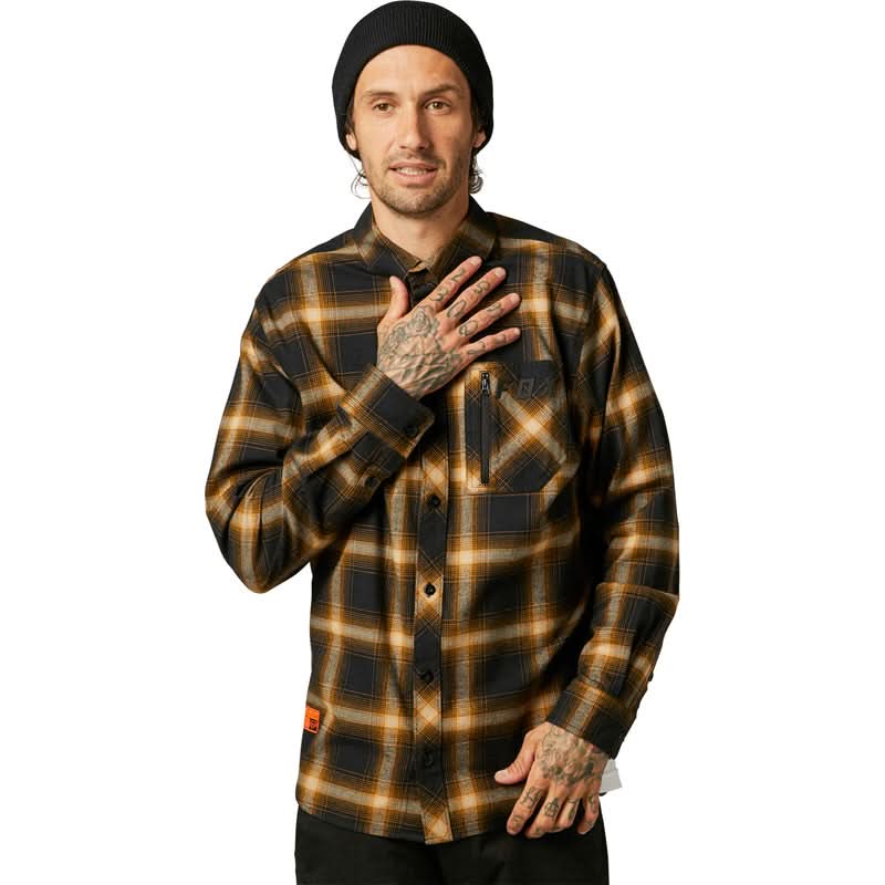 Koszula Fox Gamut Stretch Flannel Gold 3 222803_ZAL430823.jpg