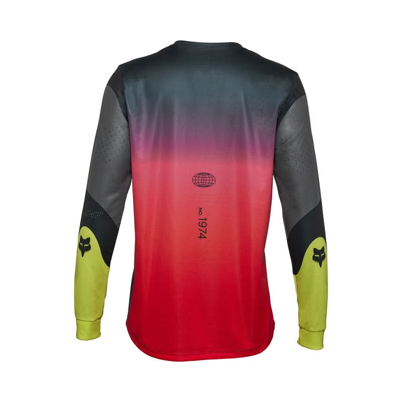 Koszulka Rowerowa Z Długim Rękawem Fox Junior Ranger Revise Black/Pink 3 309571_ZAL721698.jpg