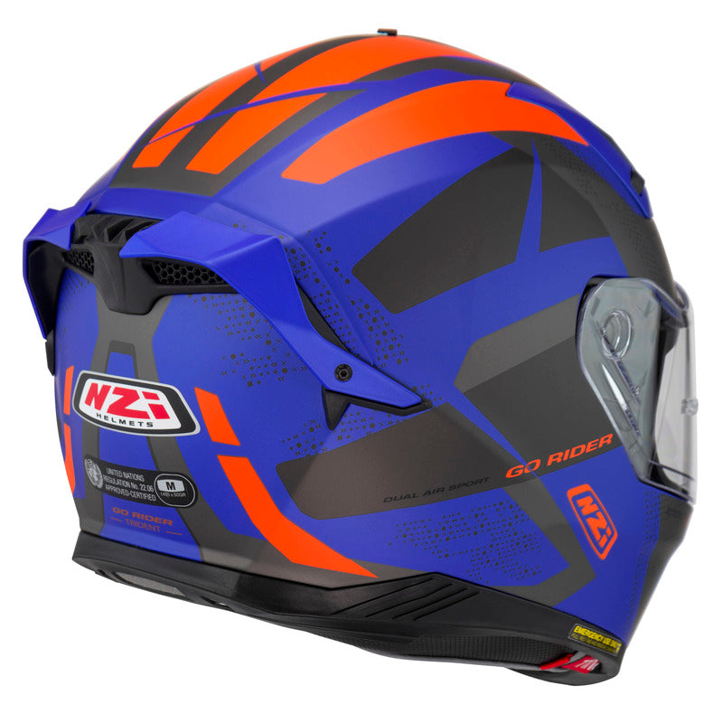 Kask Motocyklowy NZI Go Rider Stream Duo Trident Blue Antracite Orange Matt 3 362194_ZAL853696.jpg