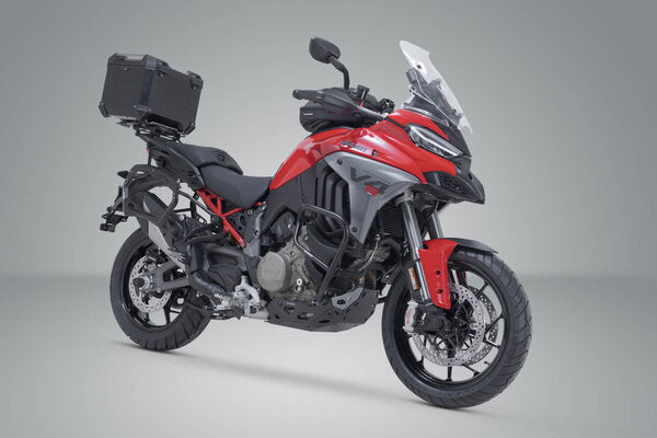 ZESTAW KUFRA CENTRALNEGO TRAX ADV SW-MOTECH DUCATI MULTISTRADA V4 MODELS (20-) BLACK 3