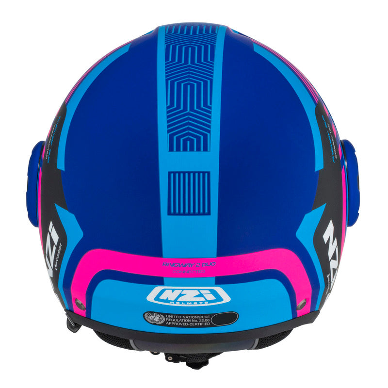 Kask Motocyklowy NZI Ringway 2 Duo Connected Blue Pink Blue Matt 16 362181_ZAL859053.jpg