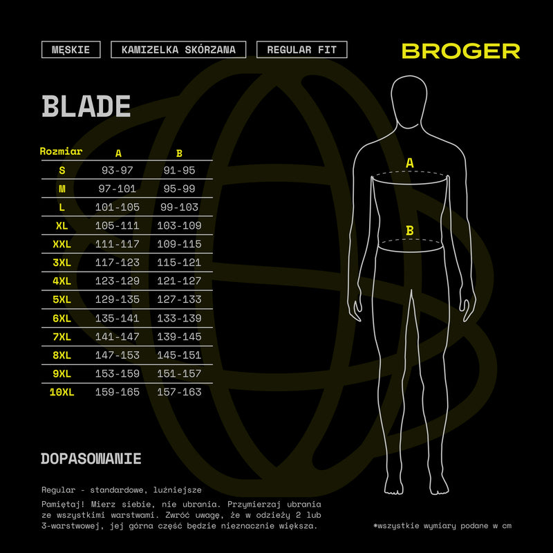 Kamizelka Motocyklowa Skórzana Broger Blade Black 18 358700_ZAL913932.jpg
