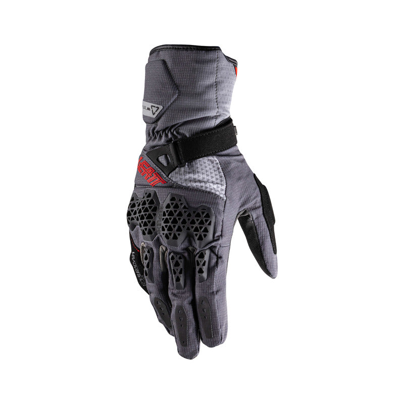 RĘKAWICE MOTOCYKLOWE LEATT ADV HYDRADRI 6.5 IRON GREY XL 3