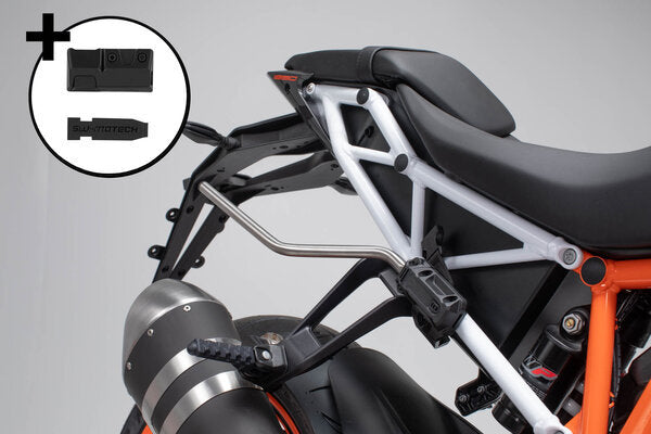 ZESTAW SAKW BOCZNYCH PRO BLAZE H I STELAŻY SW-MOTECH KTM 1290 SUPER DUKE R (13-19) BLACK 3