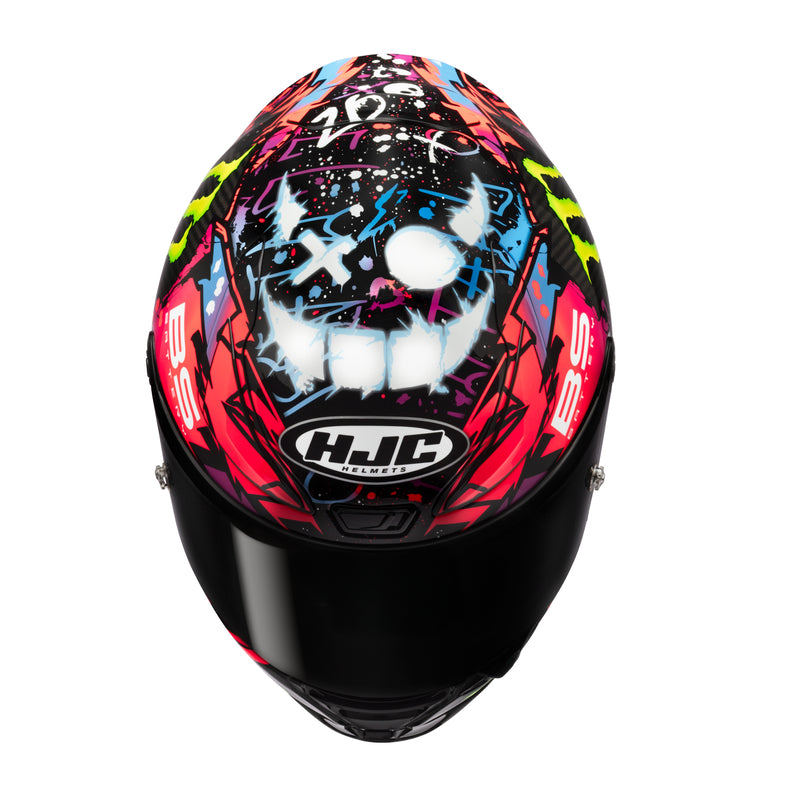 Kask motocyklowy HJC Rpha1 V2 Carbon FUNKY DIABLO BLACK RED 3 376089_ZAL928252.jpg