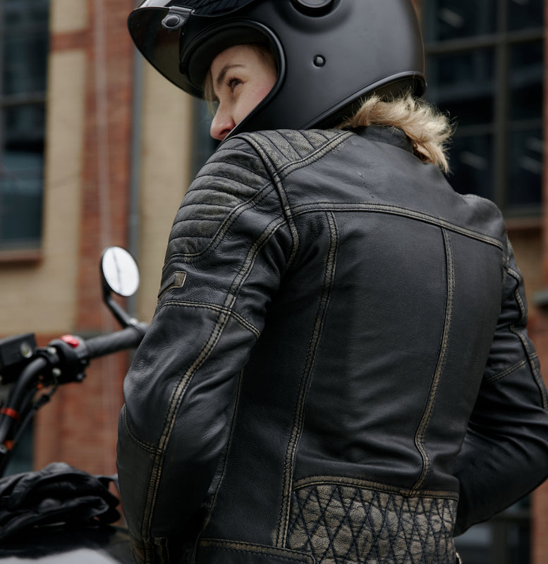 Kurtka motocyklowa skórzana damska Rebelhorn Hunter Pro Vintage Black 15 176335_ZAL632334.jpg