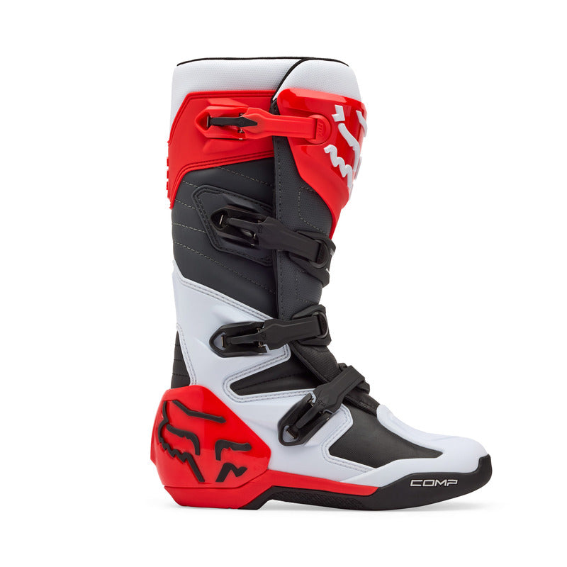 Buty motocyklowe FOX Comp White Fluo Red 3 336977_ZAL820470.jpg