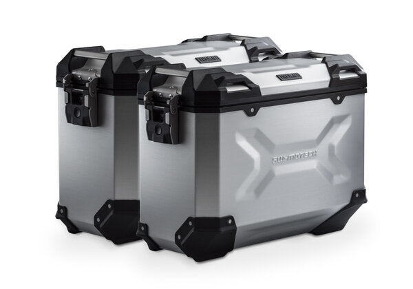 ZESTAW KUFRA CENTRALNEGO TRAX ADV SW-MOTECH PLATEADO. 37/37 L. YAMAHA TRACER 9/GT/GT+ (24-) 1