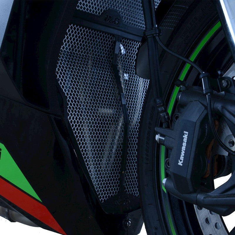 OSŁONA KOLEKTORÓW WYDECHOWYCH RG RACING KAWASAKI ZX-25R 20- TITANIUM 1