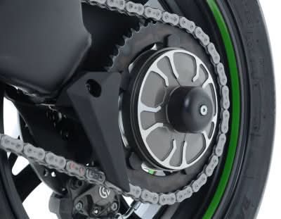 SLIDERY WAHACZA RG RACING KAWASAKI H2 / H2R, LEWA STRONA BLACK 1