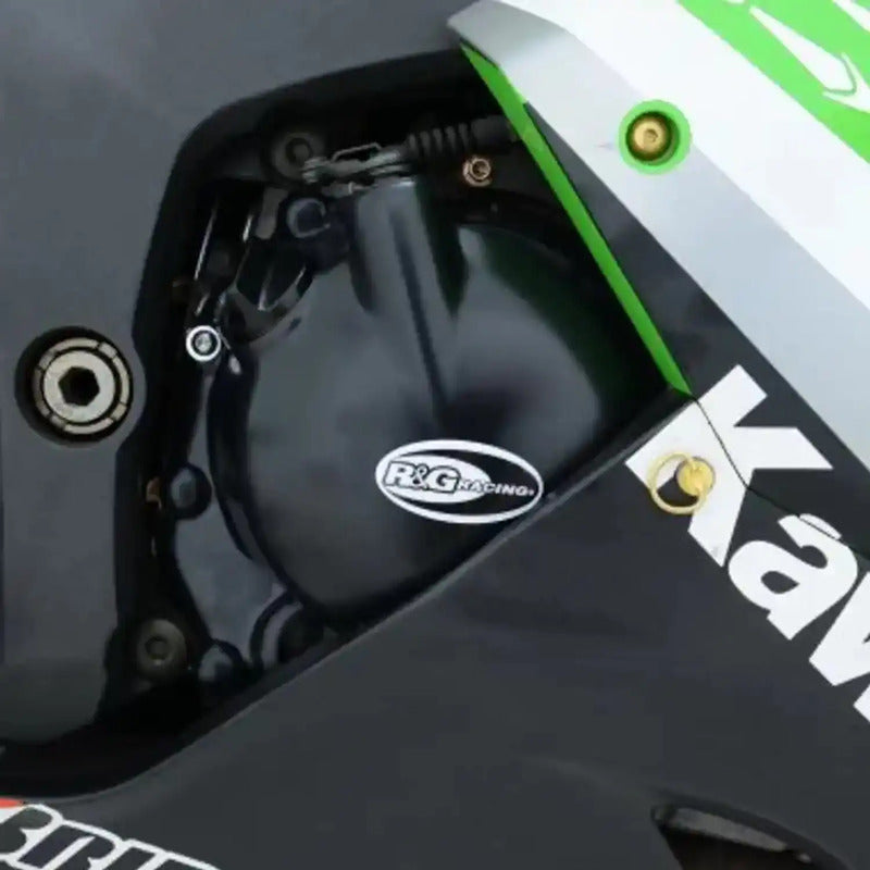 ZESTAW OSŁON SILNIKA RG RACING KAWASAKI ZX-6R 05-06, (2 CZĘŚCI) BLACK 3