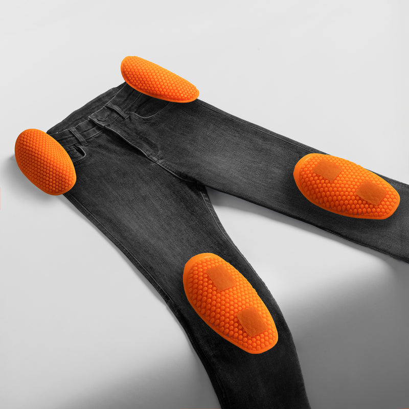 Jeansy motocyklowe damskie Rebelhorn Classic Washed Black Monolayer 26 348294_ZAL851183.jpg