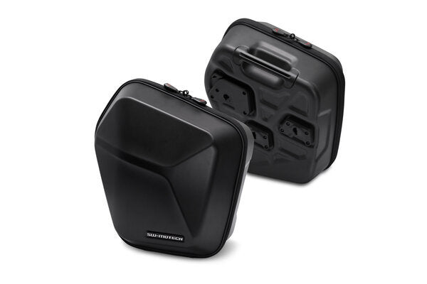 ZESTAW KUFRA BOCZNEGO URBAN ABS I STELAŻA SW-MOTECH YAMAHA XSR900 (21-) 2X 16,5 L BLACK 1