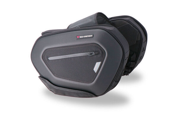 ZESTAW SAKW BOCZNYCH PRO BLAZE I STELAŻY SW-MOTECH HONDA CB500X (13-), NX500 (23-) BLACK 1