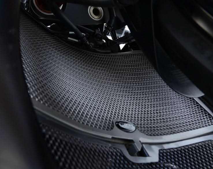 OSŁONA CHŁODNICY RG RACING YAMAHA YZF-R6 17- BLACK 1