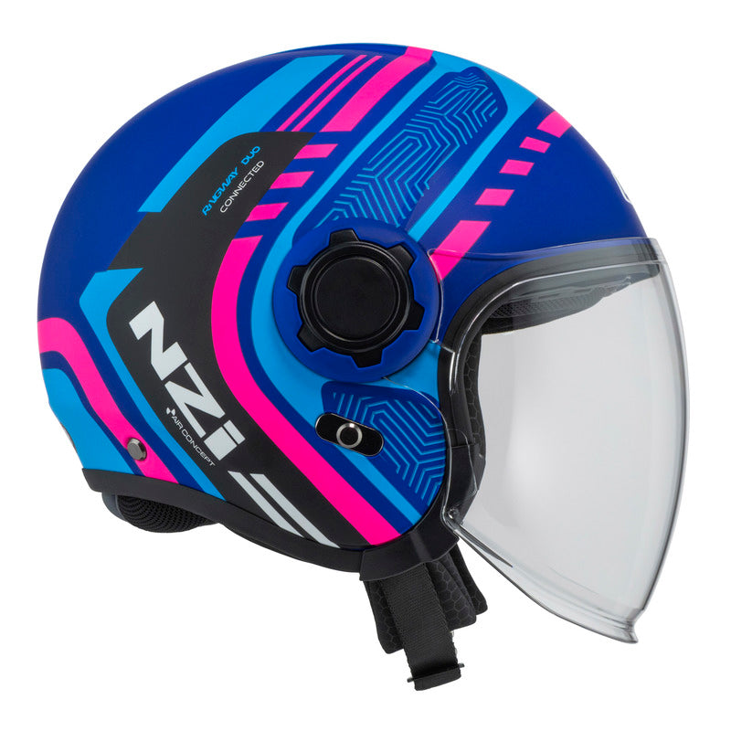 Kask Motocyklowy NZI Ringway 2 Duo Connected Blue Pink Blue Matt 20 362181_ZAL859067.jpg