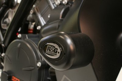 CRASHPADY AERO RG RACING KTM RC8 08- (NOT FOR RC8R) BLACK 1