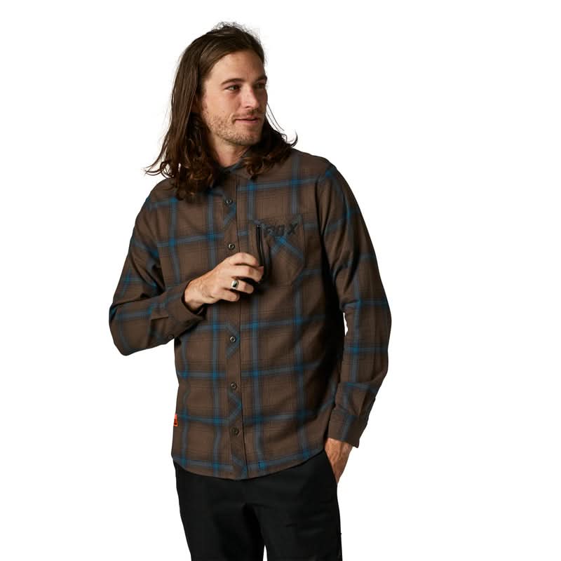 Koszula Fox Gamut Stretch Flannel Dirt 3 222798_ZAL430808.jpg