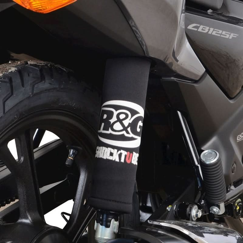 OSŁONA AMORTYZATORA RG RACING 13X8 TRIUMPH SCRAMBLER 1200 XC/XE 19-, PARA BLACK 1