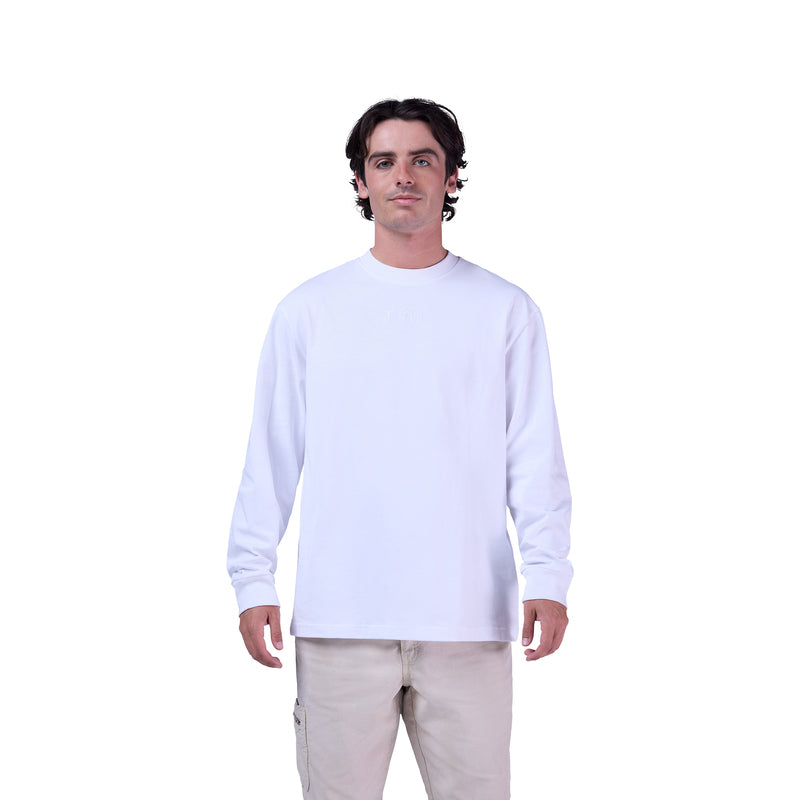 Koszulka Z Długim Rękawem Fox Wordmark Oversized Optic White 5 339337_ZAL816562.jpg