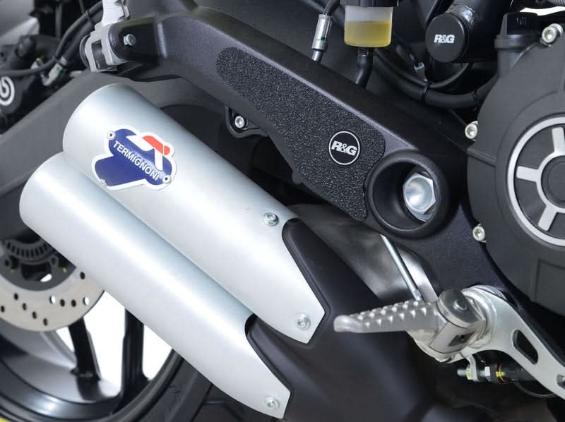 OSŁONA WAHACZA RG RACING KTM 125 DUKE 17-, 2 CZĘŚCI BLACK 1