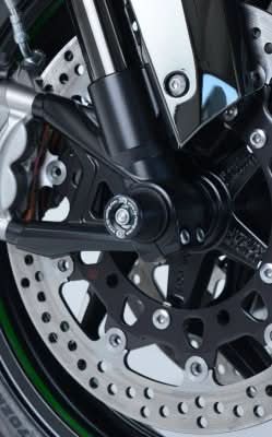 SLIDERY PRZEDNIEGO ZAWIESZENIA RG RACING KAWASAKI H2 / H2R BLACK 1