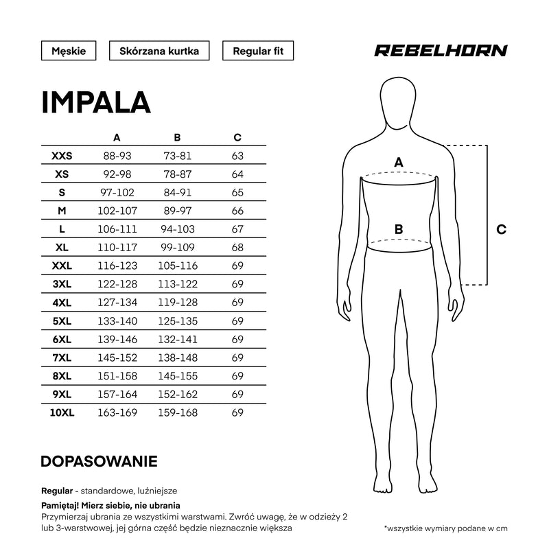Kurtka motocyklowa skórzana Rebelhorn Impala Black 29 234018_ZAL930362.jpg