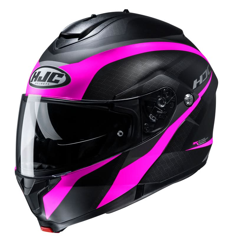 Motocyklowy Kask HJC C91 Taly Black/Pink 1 215876_ZAL370586.jpg