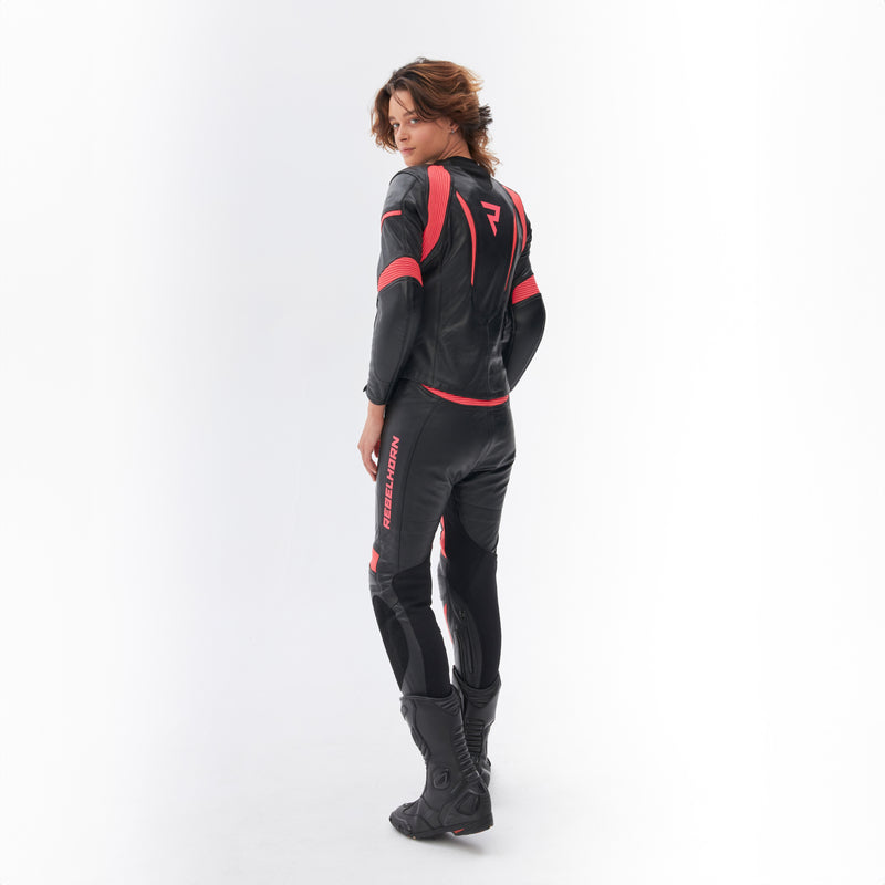 Kurtka motocyklowa skórzana damska Rebelhorn Rebel Pink Black 24 290230_ZAL676430.jpg