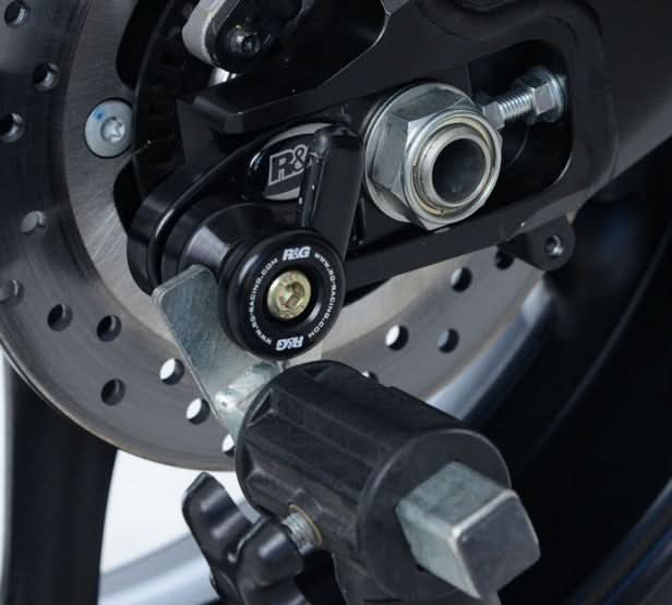 ROLKI WAHACZA RG RACING YAMAHA YZF-R6 17-/MT-09 (SP) 21-/TRACER 9 (GT) 21-/XSR900 22- BLACK 1