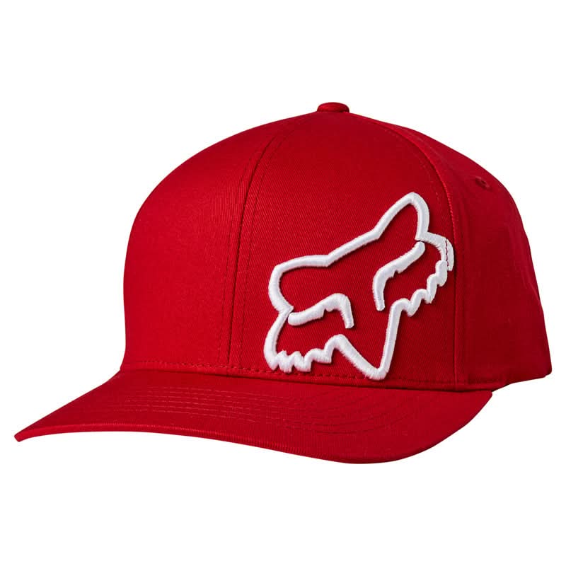 Czapka z Daszkiem Fox Junior Flex 45 Flexfit Chili 1 209411_ZAL406747.jpg