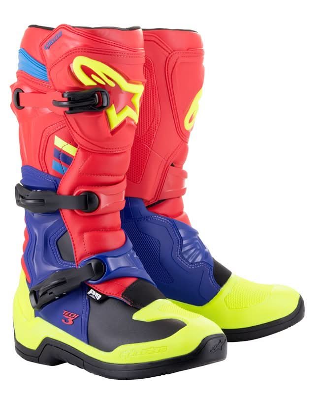 Buty Alpinestars Tech 3 Bright Red/Dark Blue/Fluo Yellow 1 256097_ZAL683947.jpg