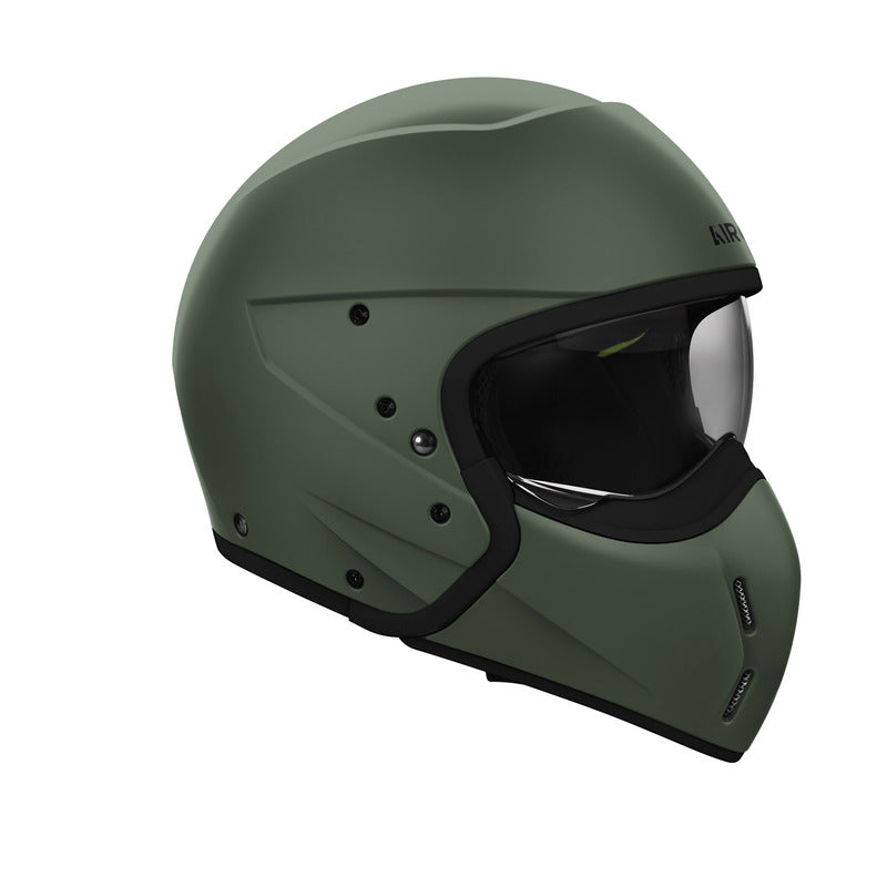 KASK MOTOCYKLOWY AIROH J110 COLOR MILITARY GREEN MATT XXL 3