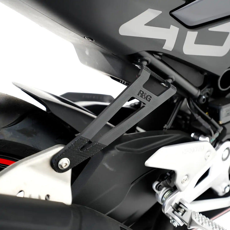 MOCOWANIE WYDECHU + ZAŚLEPKA PODNÓŻKA RG RACING CFMOTO 450 SR (SS) 23- BLACK 1