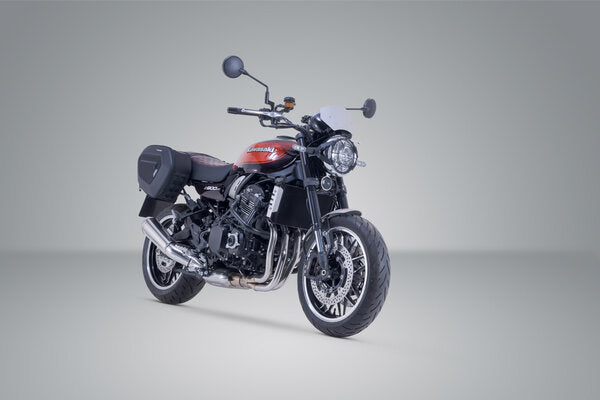 ZESTAW SAKW BOCZNYCH PRO BLAZE H I STELAŻY SW-MOTECH KAWASAKI Z900RS/CAFE/SE (17-) BLACK 3