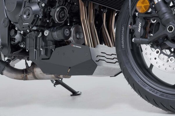 OSŁONA SILNIKA PŁYTA POD SILNIK SW-MOTECH BLACK/HONDA CB1000 HORNET (24-) BLACK SILVER 3