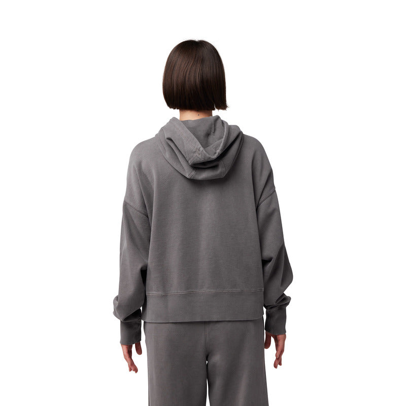 Bluza Z Kapturem Fox Lady Wordmark Oversized Fleece Po Pewter 7 311639_ZAL808658.jpg