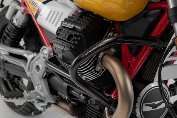CRASHBAR/GMOL SW-MOTECH MOTO GUZZI V85 TT/TRAVEL (19-23) BLACK 3