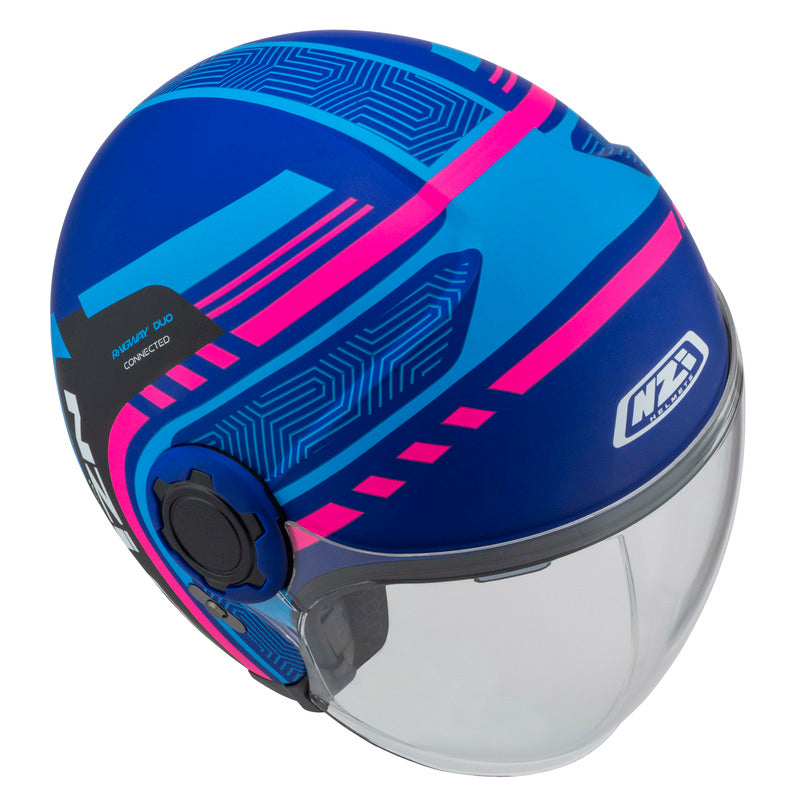 Kask Motocyklowy NZI Ringway 2 Duo Connected Blue Pink Blue Matt 26 362181_ZAL859088.jpg