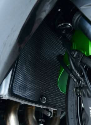 OSŁONA CHŁODNICY RG RACING KAWASAKI GTR1400 07- & ZZR1400 (ZX-14) 06- BLACK 1